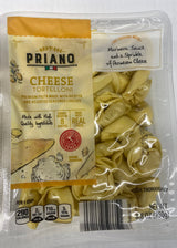Priano Authentic Italian Cheese Tortelloni (Cheese Filled Pasta) 8.8-oz. (Pack of 3)