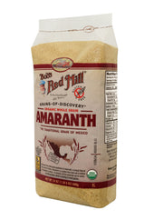 Bob's Red Mill Organic Whole Grain Amaranth, 24 Oz (4 Pack)