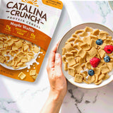 Catalina Crunch Protein Cereal, Maple Waffle, 9 oz Bag (Pack of 1)