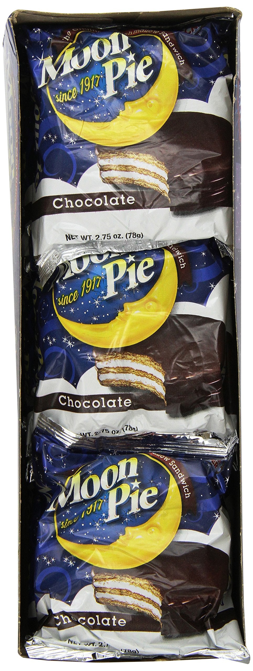Moon Pie The Original Marshmallow Sandwich Chocolate, 24.75 Ounce