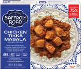 Saffron Road Frozen Chicken Tikka Masala - High Protein, Seed Oil Free, Chickens Raised with No Antibiotics, No Artificial Ingredients, Gluten-Free