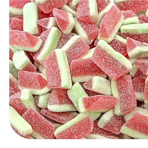 Watermelon Slices - 1 Pound Pack - Watermelon Gummy Candy - Old Fashioned Chewy Candy - Sour & Sweet Wedges for Parties, Buffets, Snacking, and Gifts