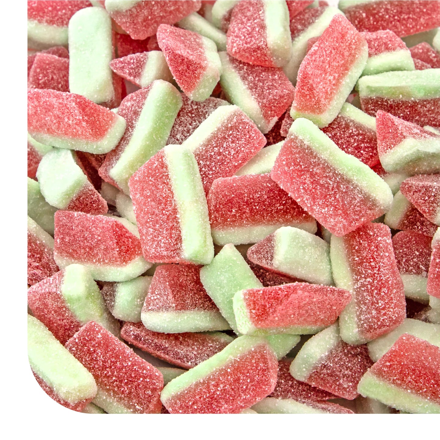 Watermelon Slices - 1 Pound Pack - Watermelon Gummy Candy - Old Fashioned Chewy Candy - Sour & Sweet Wedges for Parties, Buffets, Snacking, and Gifts