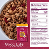 Good Life Natural’s Nut Free Granola Cereal Variety 6 Pack | Apple Crisp, Cranberry Cherry & Original Blend | Natural Ingredients | No Artificial