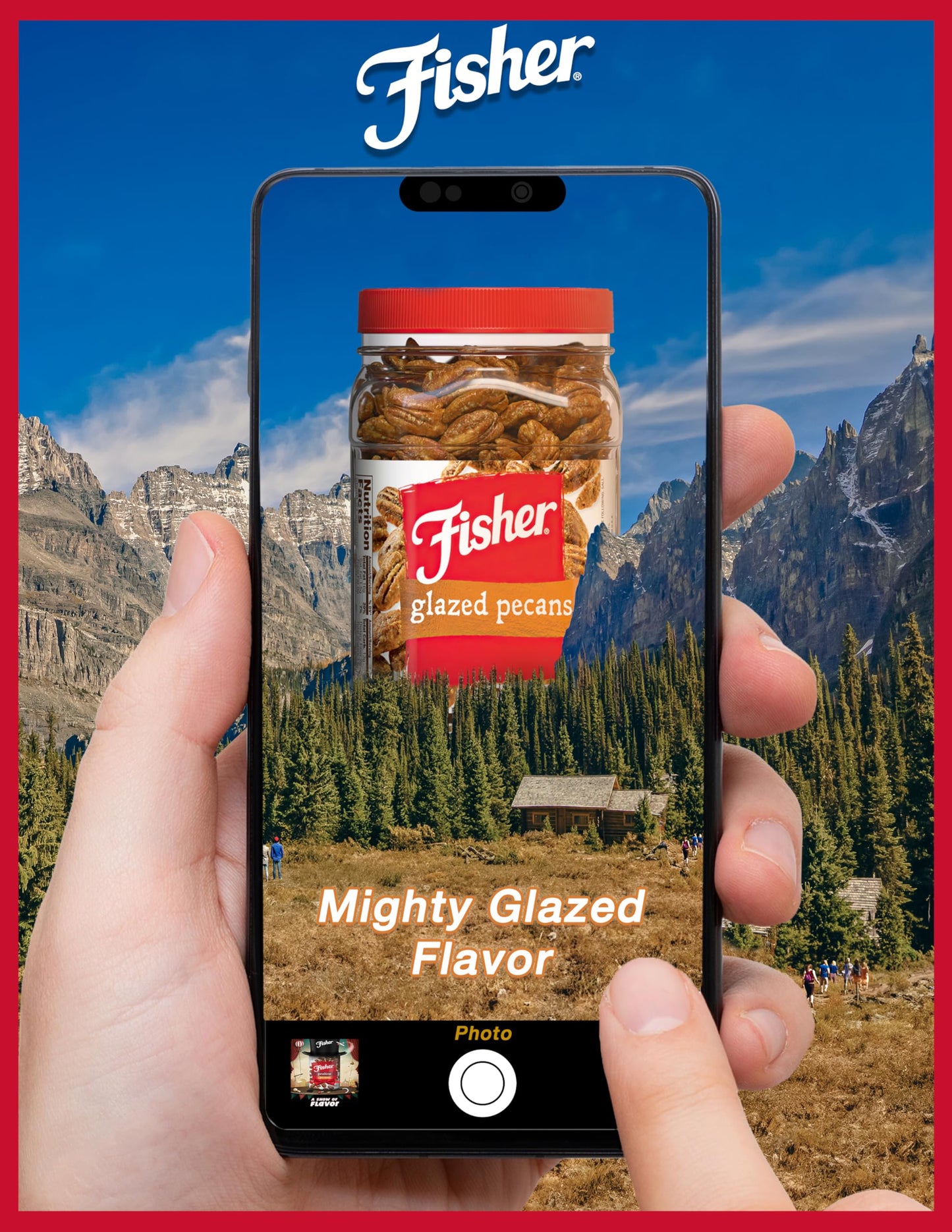 Fisher Snack Glazed Pecans Candied, 24 oz (Pack of 1), Junior Mammoth Candied Pecans, Perfect for Gifting or Personal Enjoyment, Crunchy