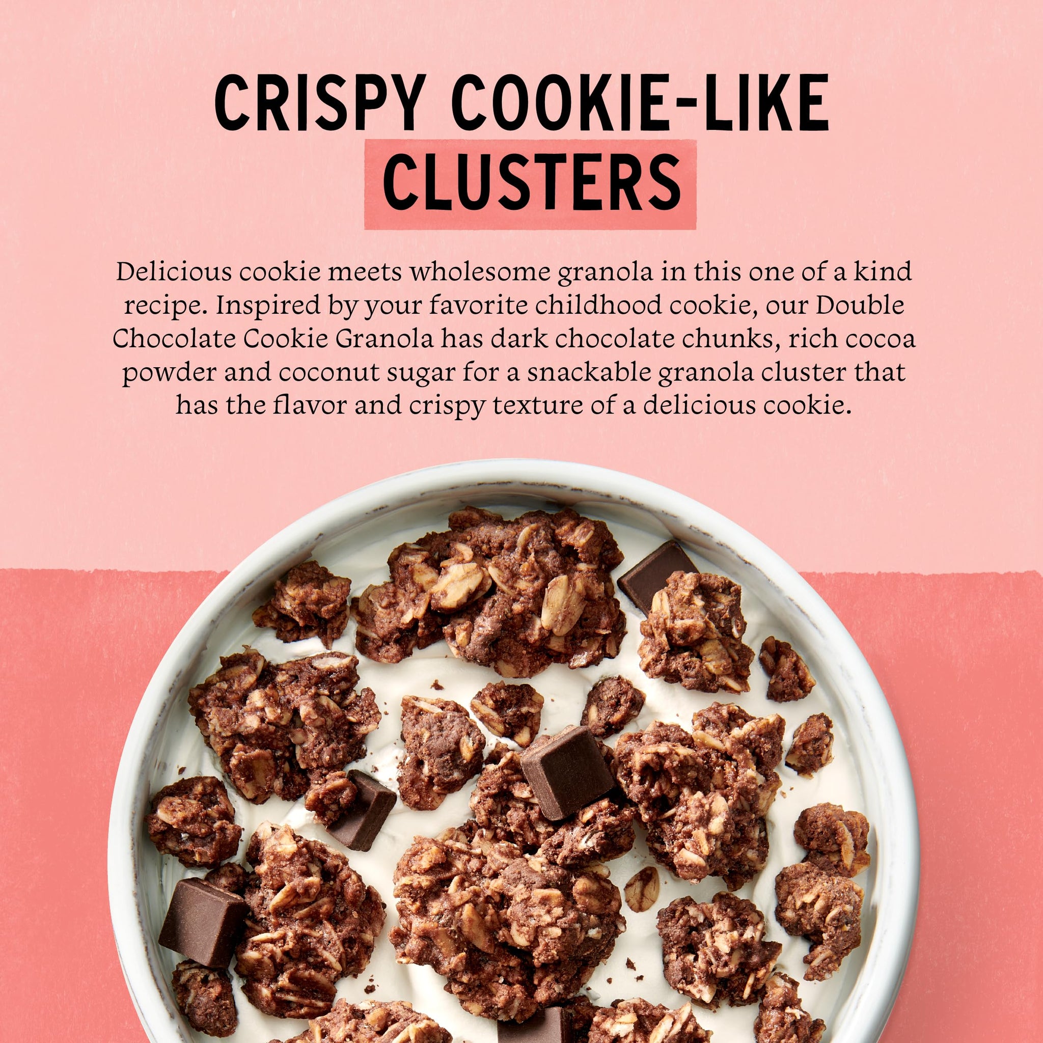 Purely Elizabeth, Cookie Granola Double Chocolate, 11 Ounce