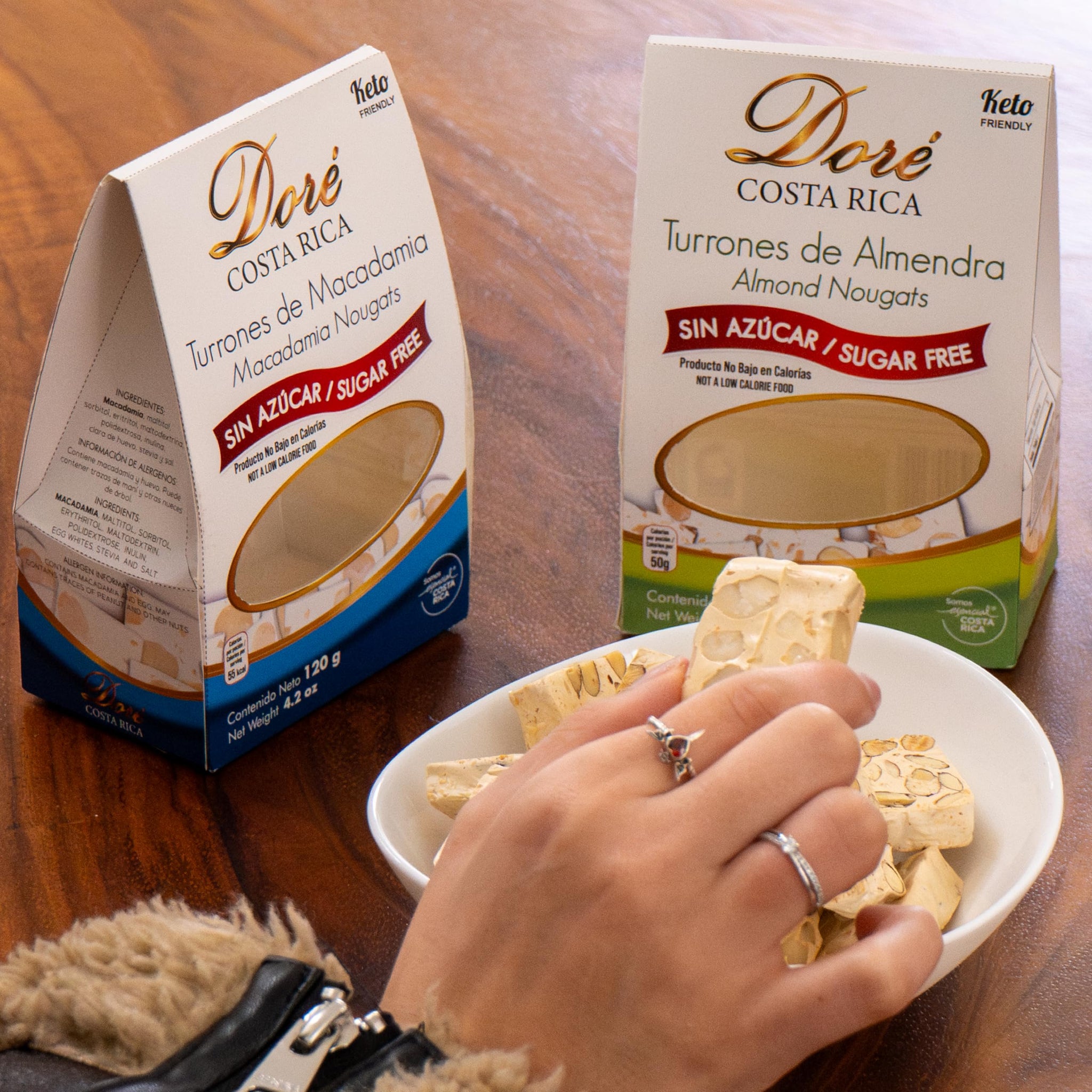 Dore Costa Rica - Sugar Free Candy - Nougat & Almond