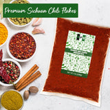 NPG Sichuan Chili Flakes 5 lb, Medium Hot Crushed Red Pepper Bulk