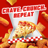 Chex Mix Remix Cheesy Pizza Snack Mix, Snack Bag, Family Size, 11 oz