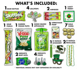 St Patrick’s Day Variety Pack Gift Basket Care Package, Candy, Chips Lucky Irish Themed Gift Box
