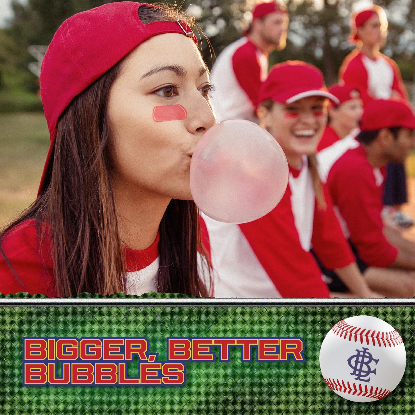 Big League Chew Watermelon Bubble Gum 3-Pack - 2.12oz Packets - Watermelon Baseball Gum - Big League Chew Baseball Candy Set for Treats, Party Favors