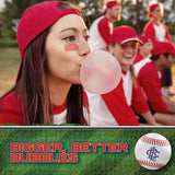 Big League Chew Watermelon Bubble Gum 3-Pack - 2.12oz Packets - Watermelon Baseball Gum - Big League Chew Baseball Candy Set for Treats, Party Favors