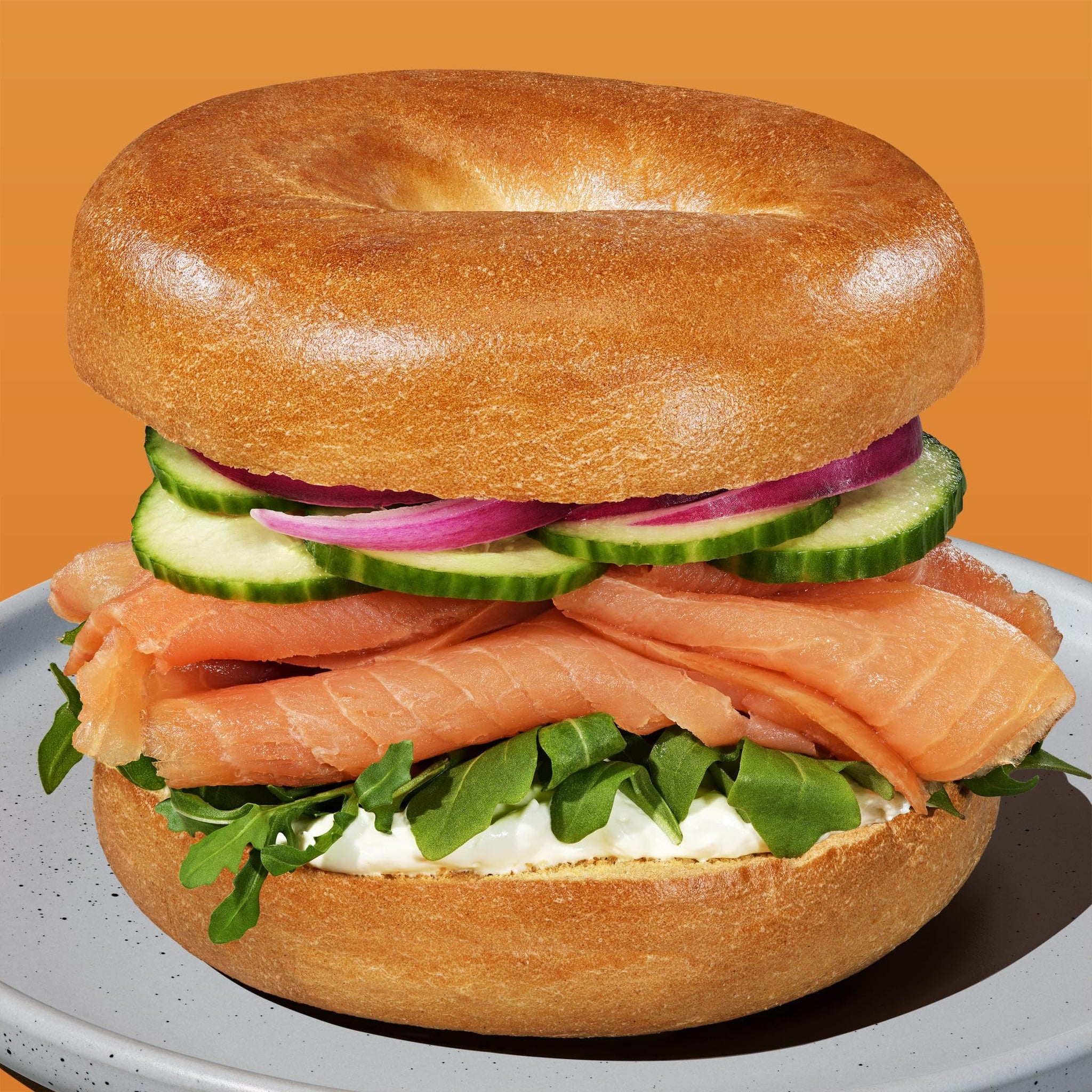 Thomas' Plain Bagels, 6 count, (3.0 oz each), 9g Protein, Kosher Original Bagels, 18 oz Bag