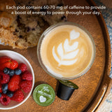 HiLine Espresso Coffee Pods Variety Pack, Medium Roast, 20 Count (Pack of 3), Single Cup Espresso Capsules, Compatible with Nespresso Original Brewers