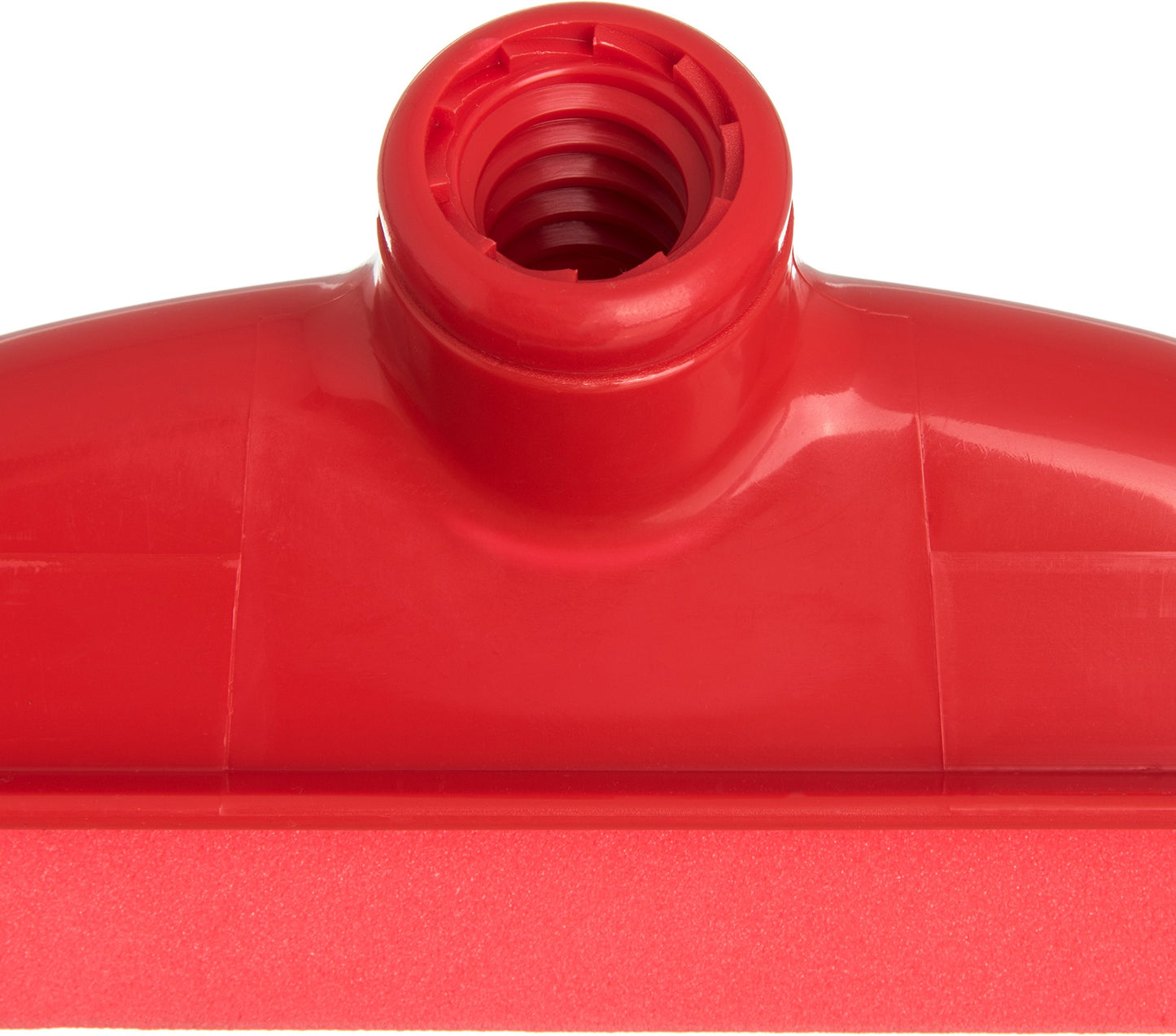 SPARTA 4156805 Plastic Floor Squeegee, Shower Squeegee With Double Foam For Window, Glass, Shower Door, Floor, Windshield, 24 Inches, Red, (Pack of 6)