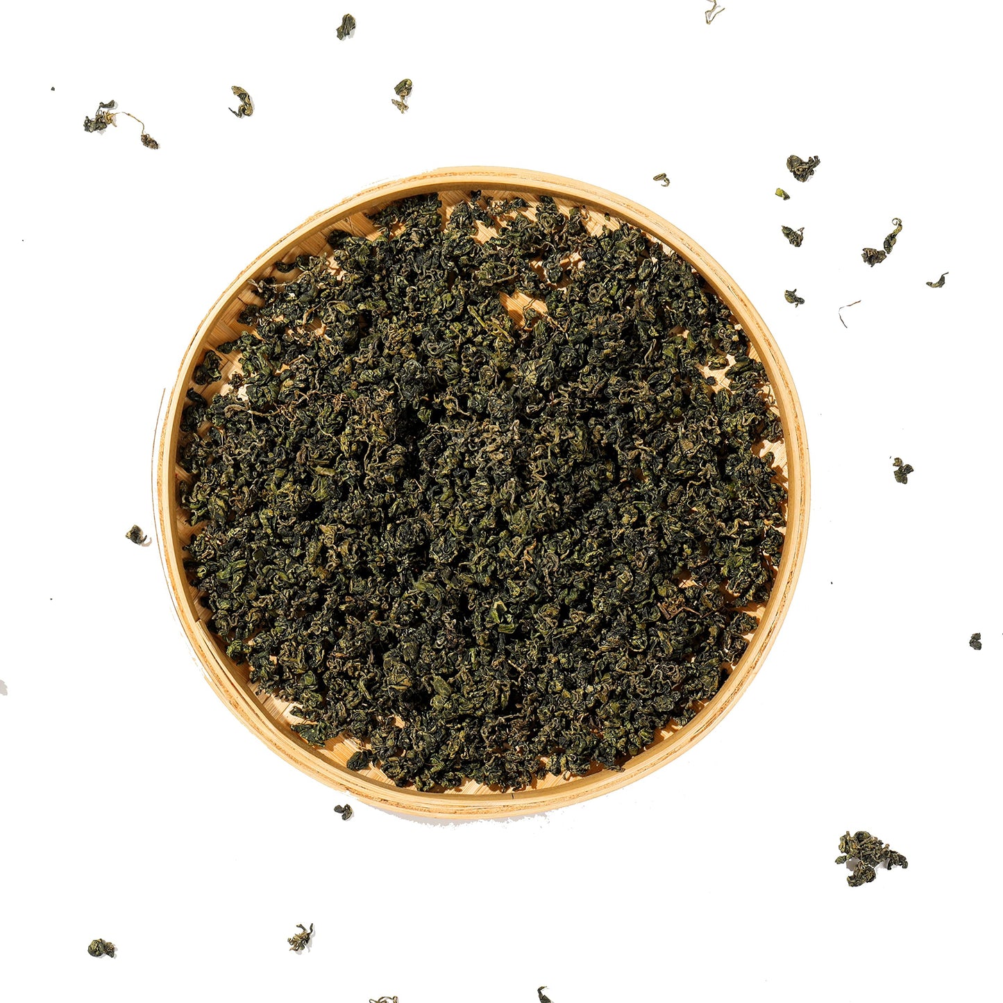 Gynostemma Pentaphyllum Jiaogulan Loose Leaf Emerald Green Tea 500g (17.61oz) - Dried Gynostemma Tea Leaves for Hot Iced Invigorating Beverages