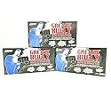 Grease Bully Nitrile Gloves - 6MIL - Powder & Latex Free - 300 Count - 3 Boxes (Black, XXL)
