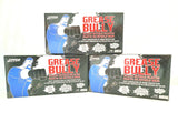 Grease Bully Nitrile Gloves - 6MIL - Powder & Latex Free - 300 Count - 3 Boxes (Black, XXL)