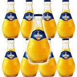 Orangina Sparkling Citrus Beverage with Pulp, Glass Bottle 10 Fl Oz (Pack of 8)