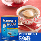 Maxwell House Half Caff Medium Roast Ground Coffee (11 oz Canister)