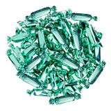 Candy Envy - Individually Wrapped Caramels - Turquoise Wrapper - 2 Pound Bulk Turquoise Candy