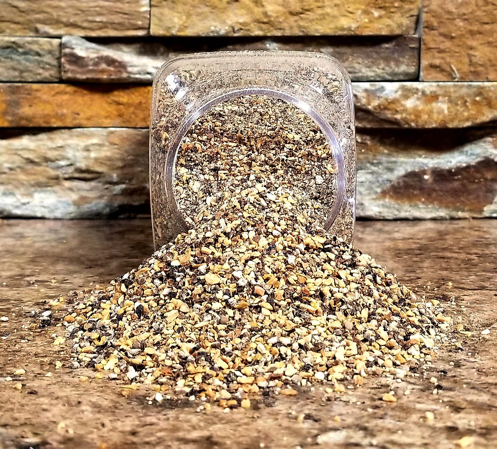 Garlic Festival Black Pepper & Garlic Seasoning Net Wt. 1 lb. 2 oz.