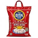 BITA Rice 1121 Sella Basmati Rice, Extra Long Grain Parboiled Basmati, Aromatic Indian Rice, Product of India, 10 lb Bag