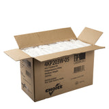 AmerCareRoyal 4-in-1 Disposable Silverware Medium Weight Plastic Utensil Set with Teaspoon, Fork, Knife and 12x13 inch Napkin - Individually Wrapped