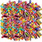 Assortit Fruit & Chocolate Candy Mix - Tootsie Roll Fruit Chews, Chocolate Midgees, Starburst, Dots & Pops Variety, 9.5 Lb Bulk Pack, Individually