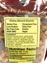 INTERNATIONAL HARVEST Organic Granola, Cherry Almond, 12 Ounce