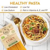 Morelli Organic Gluten Free Linguine Pasta Made with Corn - Vegan Corn Noodles, Imported Organic Pasta from Italy, Italian Gourmet Food - 8.8 oz