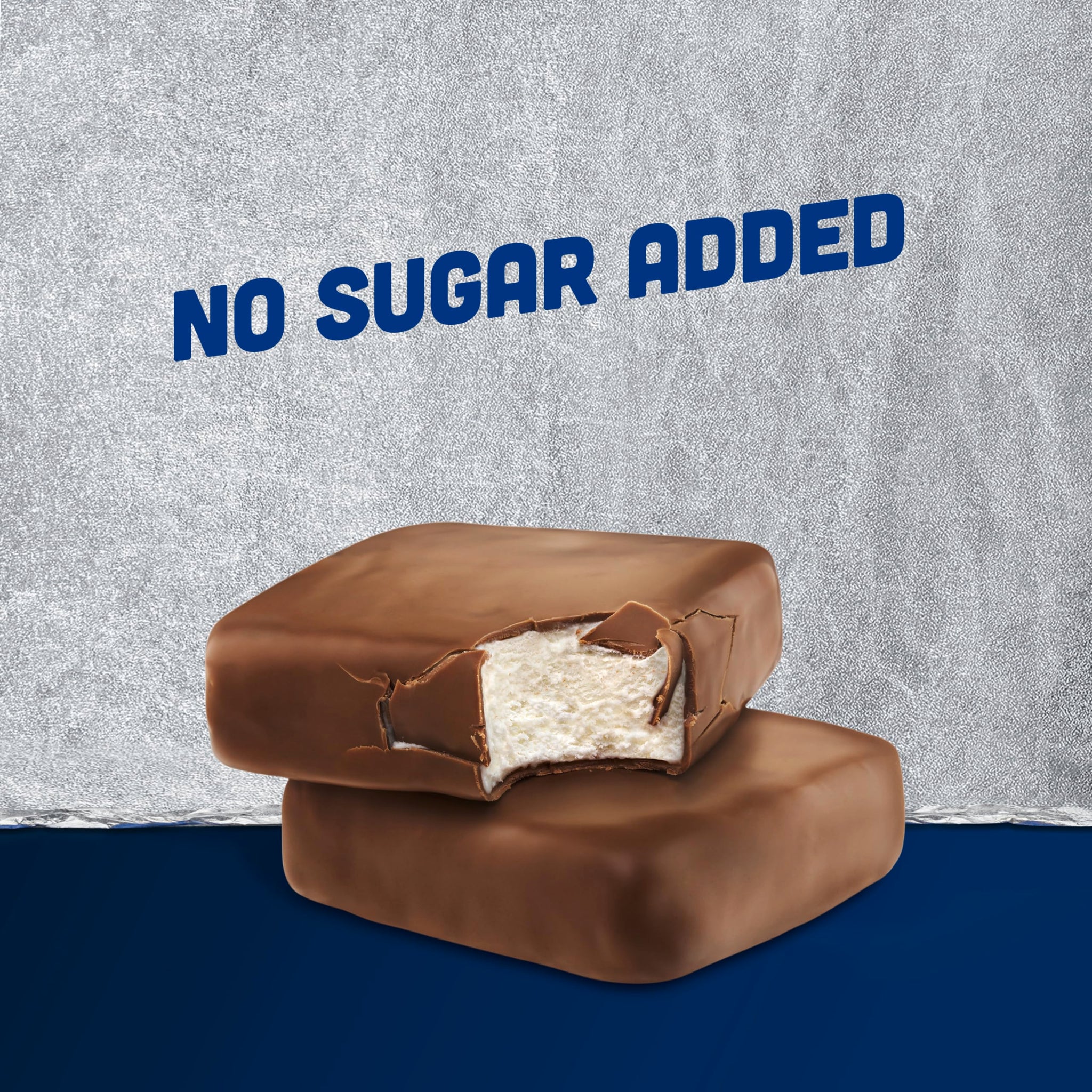 Klondike Frozen Dairy Dessert Bars, Original No Sugar Added Dessert Bar 6 Count for a Delicious Frozen Treat, Kosher Certified, Made With No