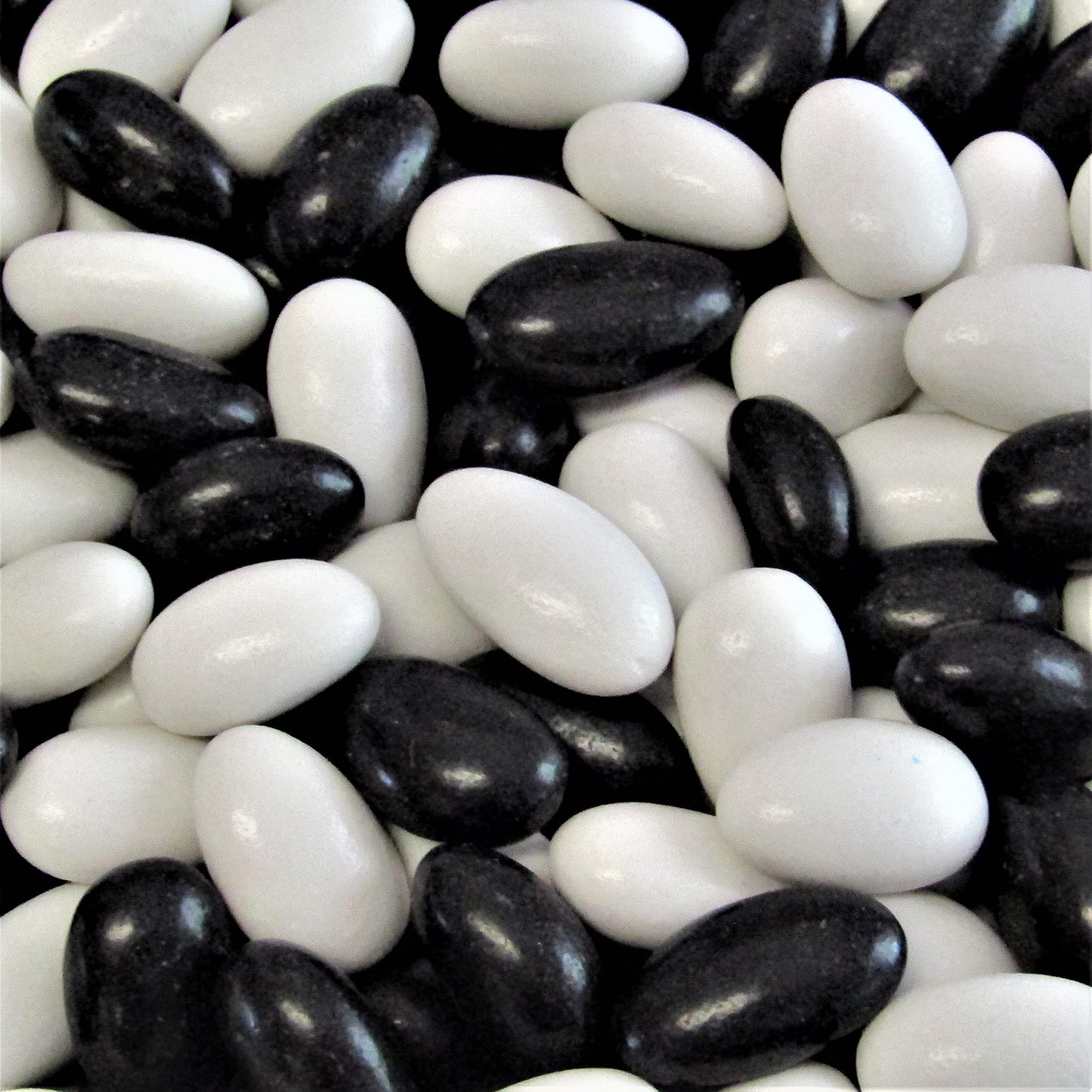 Black Tie Tuxedo Black and White Jordan Almonds by Its Delish, 5 LBS Bulk | USA Made, Vegan & Kosher - Perfect for Bridal and Baby Showers, Party