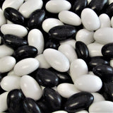 Black Tie Tuxedo Black & White Jordan Almonds by Its Delish, 2 LBS Bulk | Sweet Hard Candy Coating - Perfect for Wedding Favors, Bridal and Baby