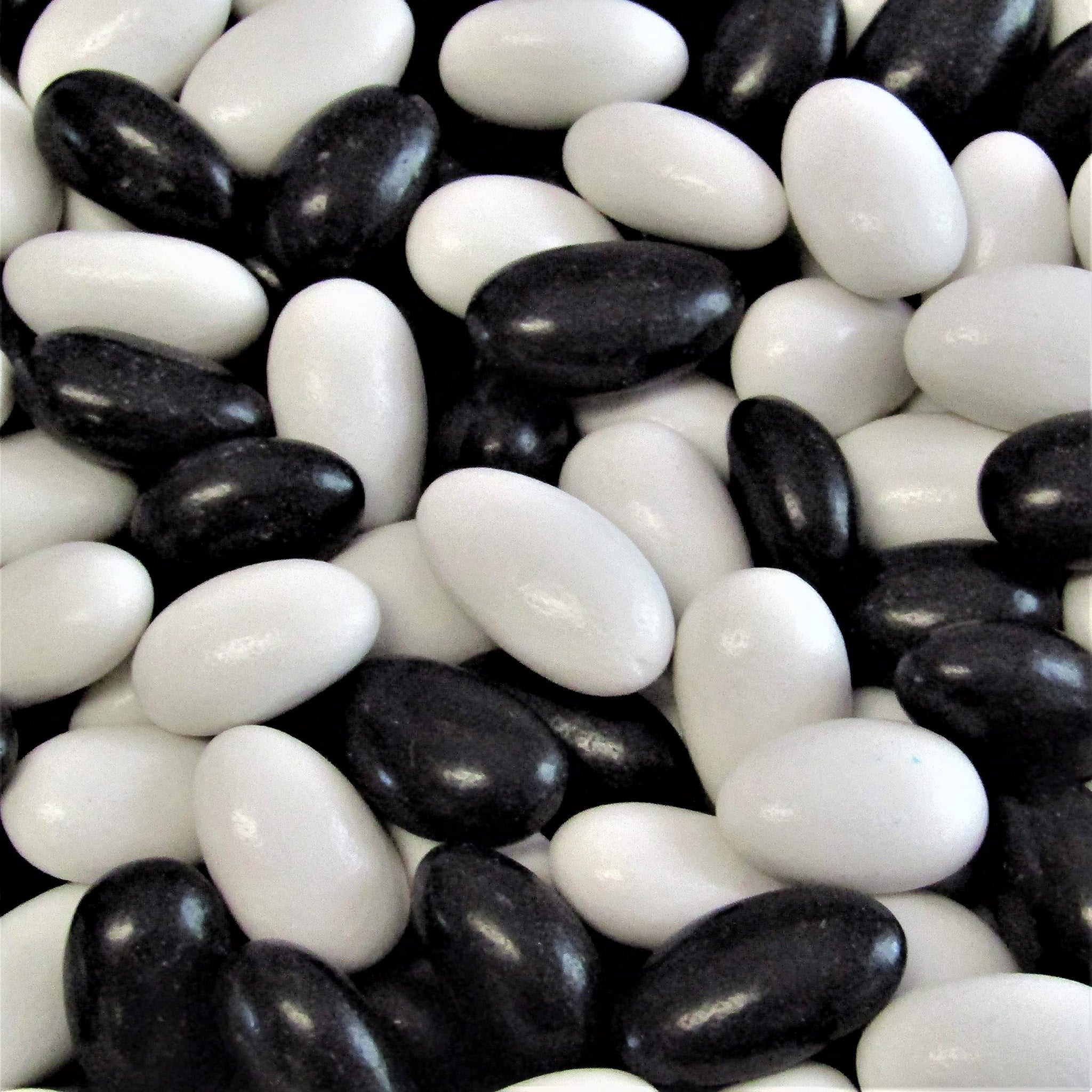 Black Tie Tuxedo Black & White Jordan Almonds by Its Delish, 10 LBS Bulk | USA Made, Vegan & Kosher- Perfect for Birthday Party, Wedding Favors