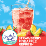 Crystal Light Strawberry Pineapple Liquid Energy Drink Mix with Caffeine, Sugar Free Water Enhancer, Naturally Flavored Beverage Mix, 1.62 Fluid Ounce