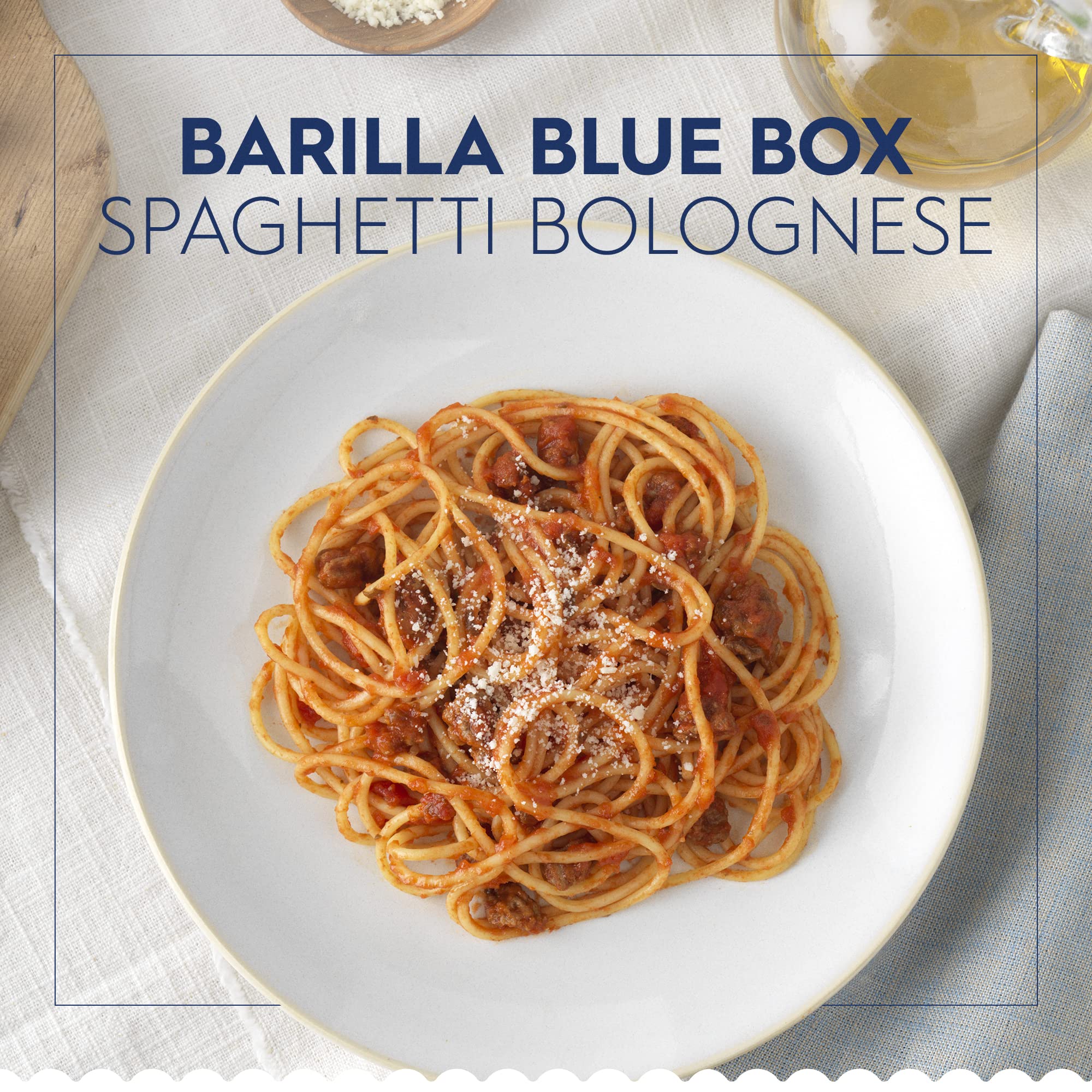 Barilla Spaghetti Pasta, 16 oz. Box - Non-GMO, Made with Durum Wheat Semolina - Kosher Certified