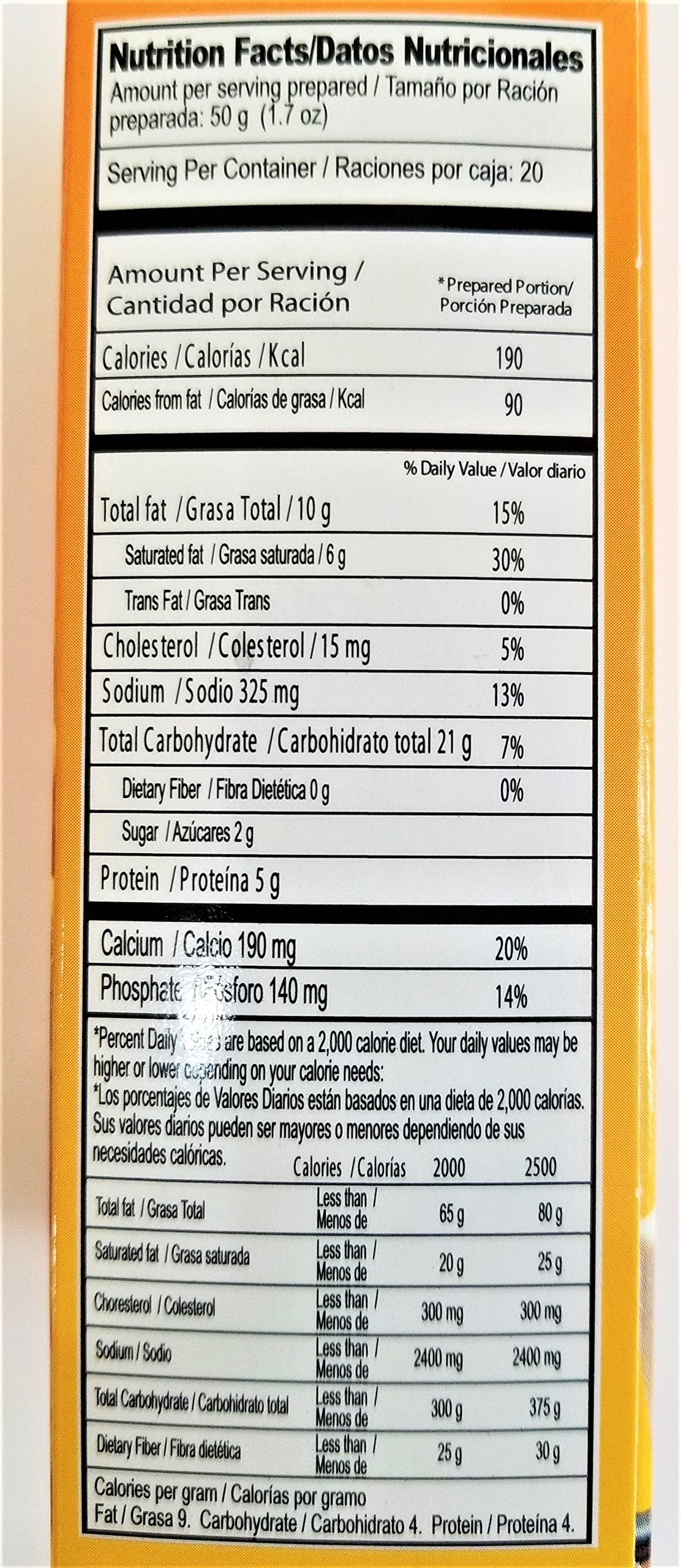 Goya Foods Pandebono Traditional Cassava Bread Mix, 14.11 Ounce (Pack of 20), (3190)