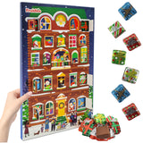 Fruidles Christmas Chocolate Advent Calendar, Christmas By the Creek, Christmas Calendar, 24 Pieces (2-Pack)
