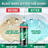 Oh Yuk Jetted Tub Cleaner 2X Concentrated - Deep Cleaning Jetted Bathtub & Jacuzzi Cleaner for Tub Systems with Jets - Removes Buildup - 16 fl oz