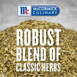 McCormick Culinary Italian Seasoning, 1.75 lb - One 1.75 Pound Container of Italian Seasoning Blend for Mediterranean Cuisine, Perfect for Pasta