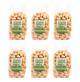 (Six) 10oz Gourmet Style Bags of Roasted Lightly Salted Californian Pistachios [60oz. / 3¾ lbs.]