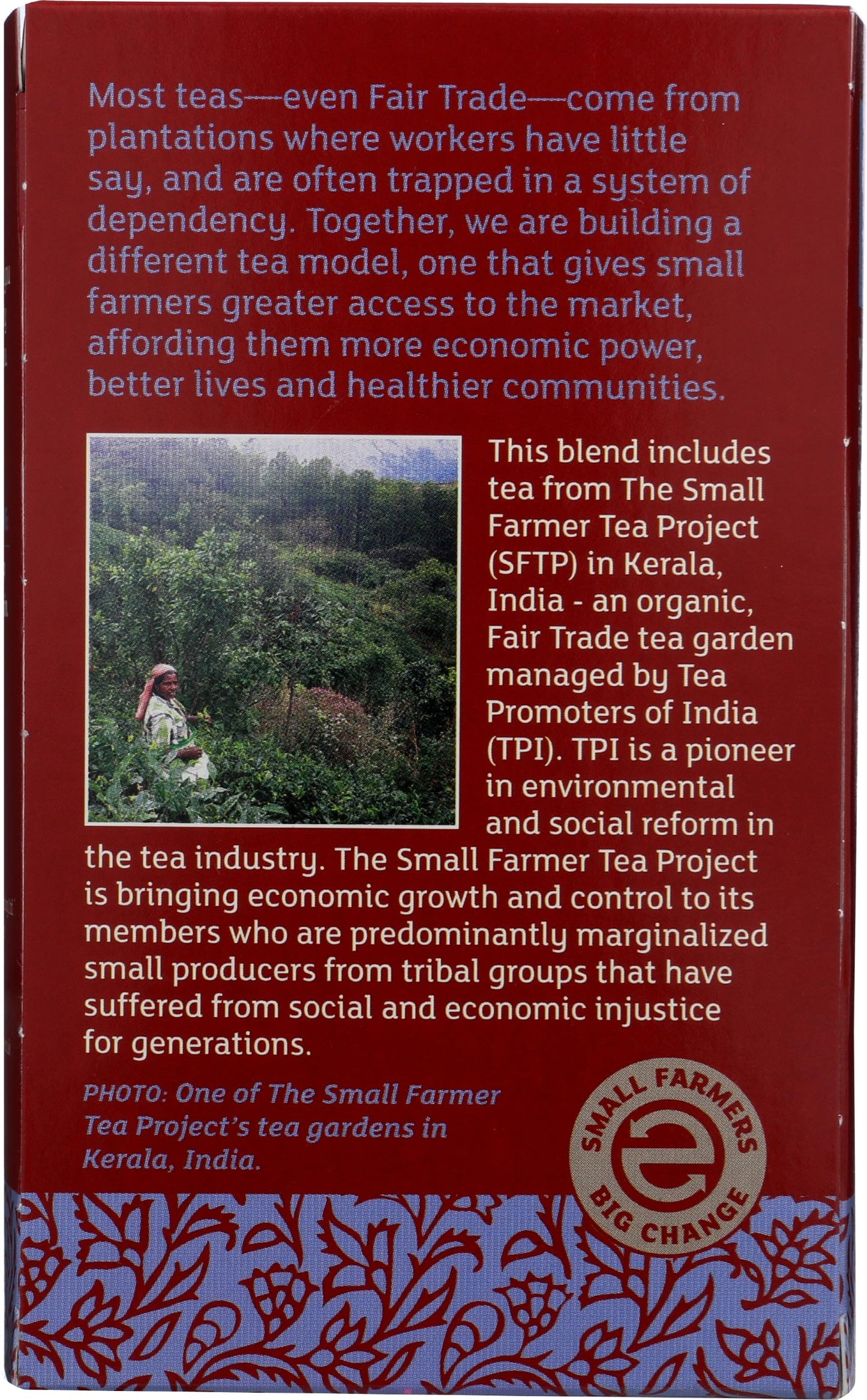 Equal Exchange Organic Black Tea, 20 Tea Black