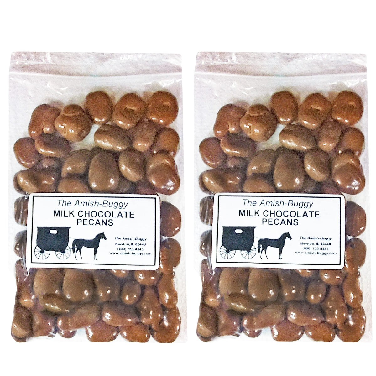 Arndts Fudgery Premium Milk Chocolate Covered Pecans (2-13 oz. Bags)