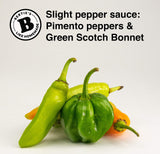 Bertie's Slight Pepper Sauce (10 Oz./300ml) | Gives You Great Flavour Without Too Much Heat