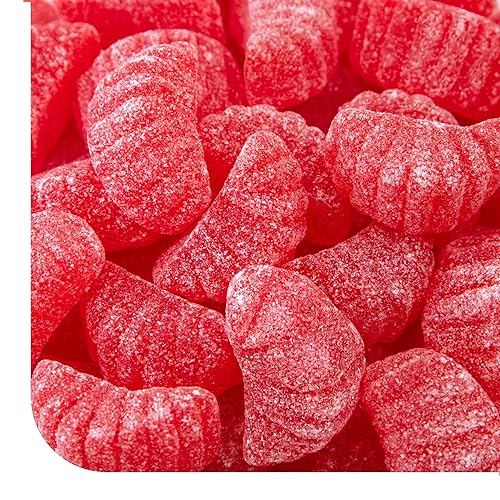 Cherry Slices Jelly Candy - 2 Pound Bulk Pack - Nostalgic Candy for Office Bowls and Holiday Buffets - Gelatin Free Soft Candies for Snacking