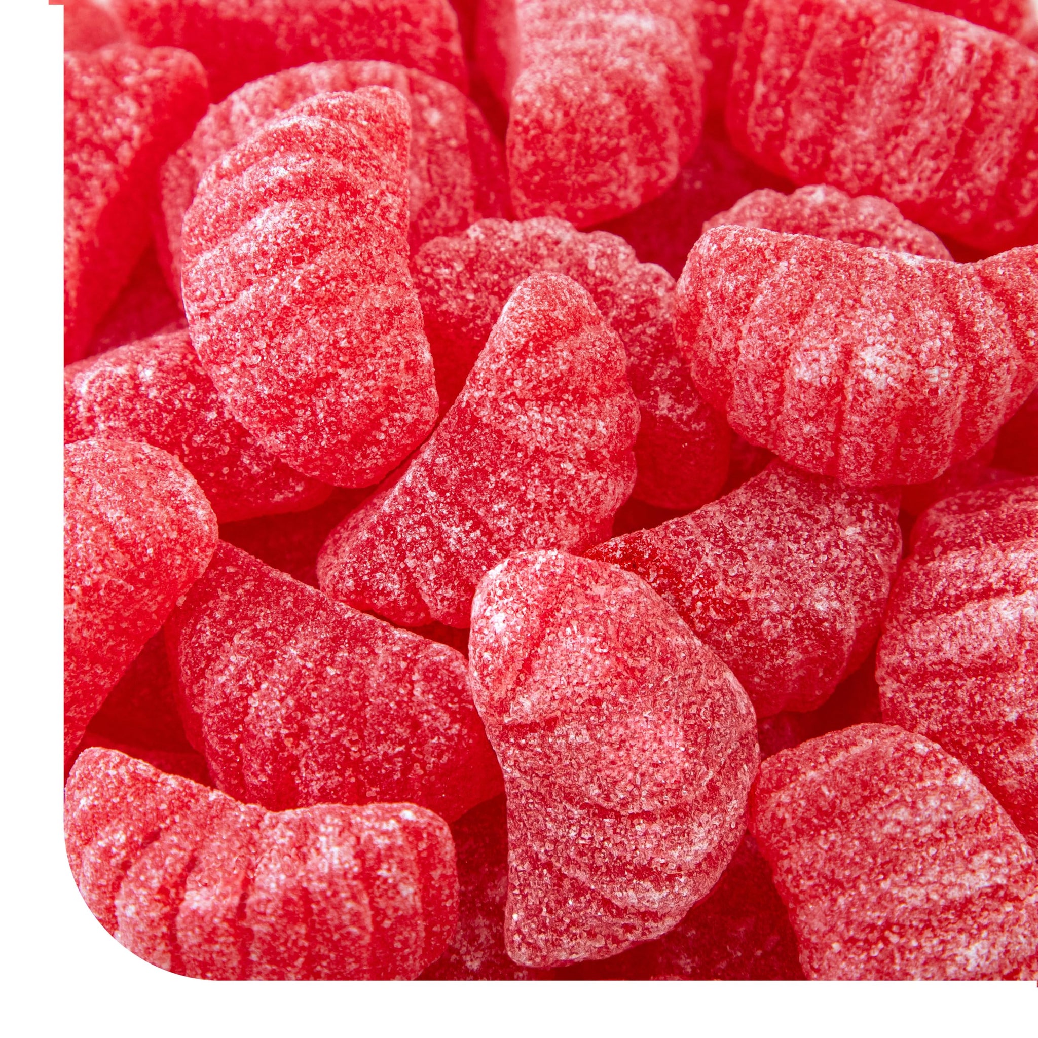 Cherry Slices Jelly Candy - 2 Pound Bulk Pack - Nostalgic Candy for Office Bowls and Holiday Buffets - Gelatin Free Soft Candies for Snacking