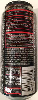 Rockstar Fruit Punch Punched Energy Drink, 16 Ounce (16 Cans)