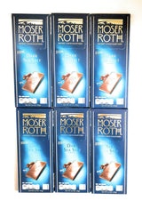 Moser Roth Dark Chocolate/Sea Salt Chocolate Bars, (6) Pack, Germany