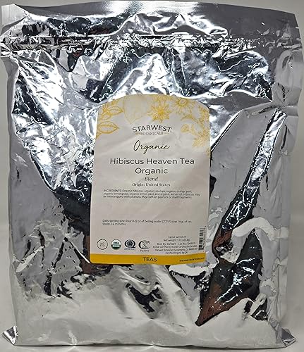 Hibiscus Heaven Tea Organic, 1 lb